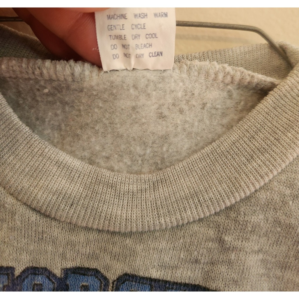 Vintage Pint Size Kids Sweatshirt Made In Taiwan Size 24 Months Varsity All Star - Picture 3 of 4